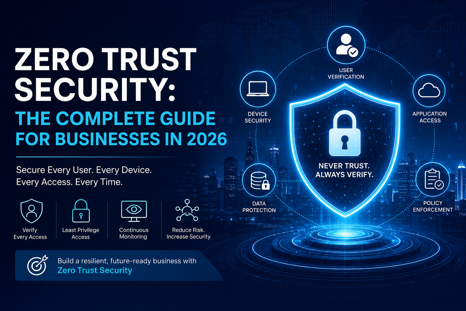 Zero Trust Security: The Complete Guide for Businesses in 2026