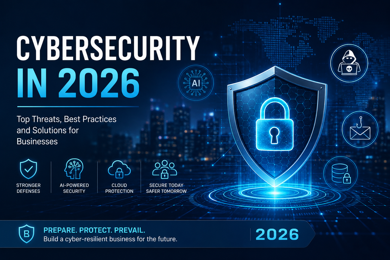 Cybersecurity in 2026: Top Threats, Best Practices, and Solutions for Businesses