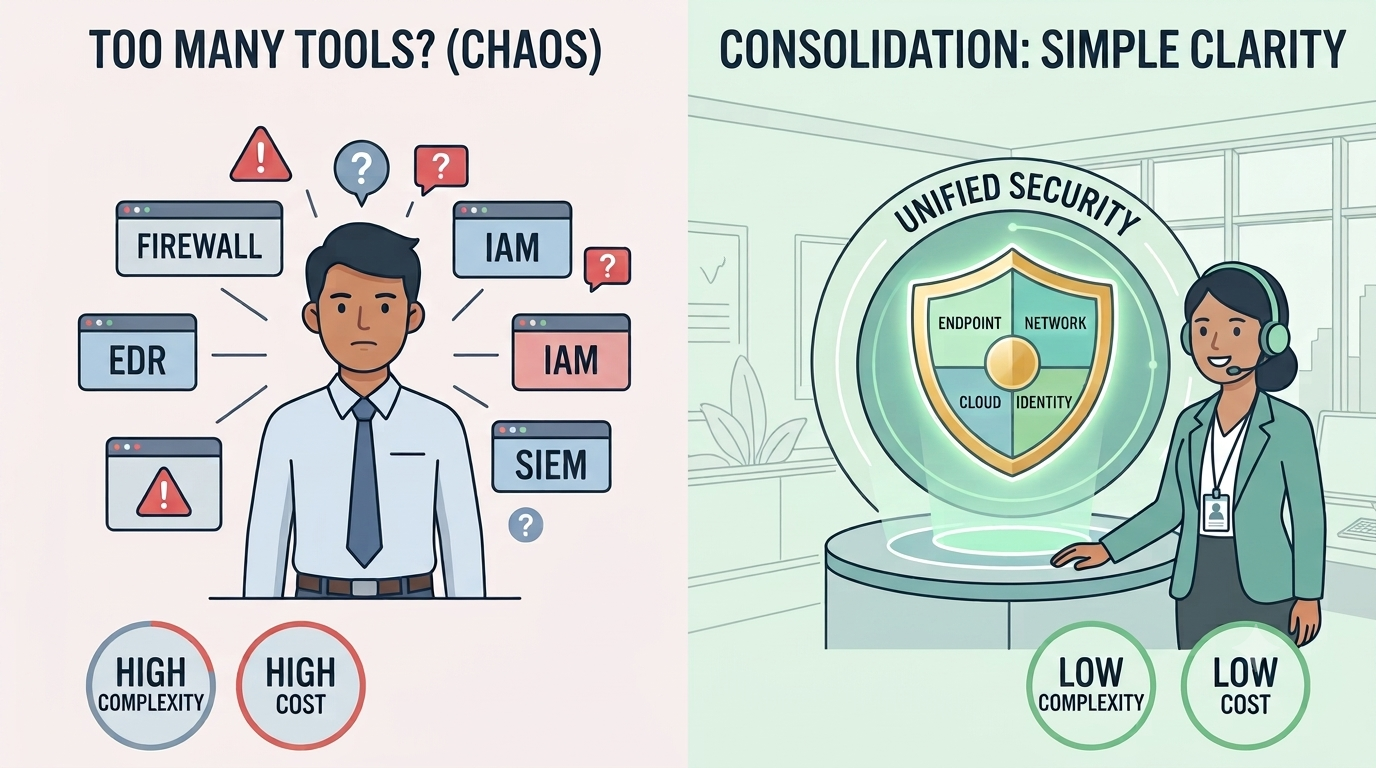 Too Many Security Tools? Why Indian Enterprises Need Security Stack Consolidation  